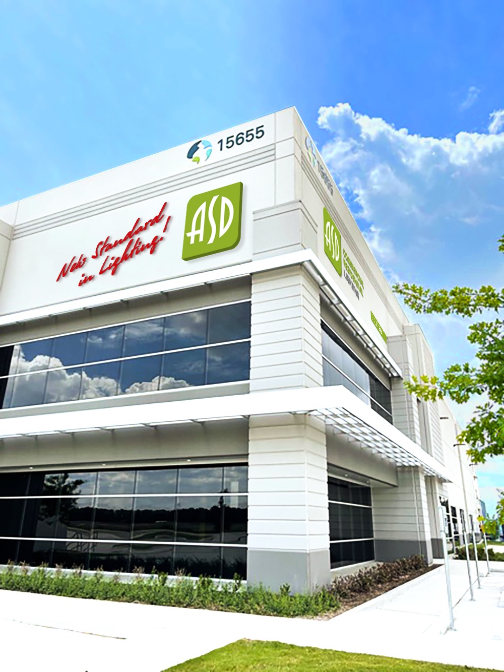 NEW LOCATION. Big ASD-lighting warehouse in Texas.